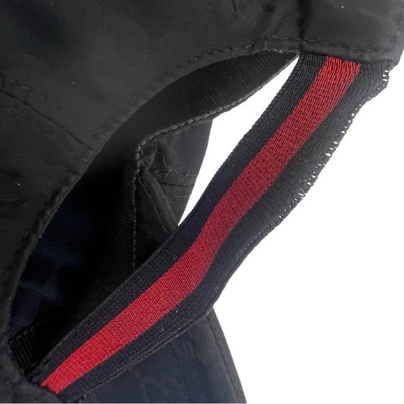 Gucci GG Nylon Baseball Cap, Navy - Picture 5 of 9